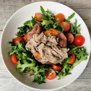 Chicken Salad with Pâté