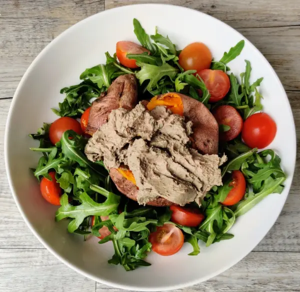 Chicken Salad with Pâté