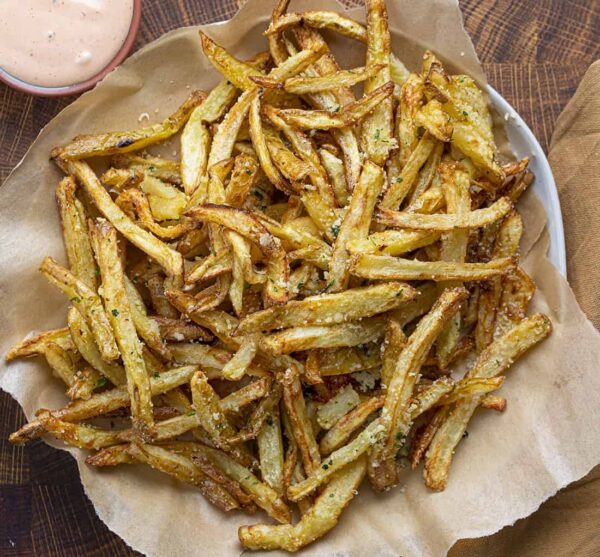 French Fries with Parmesan