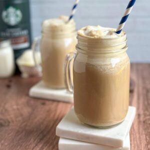 Ice Coffee With Ice Cream