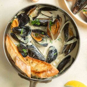 Mussels with White Wine