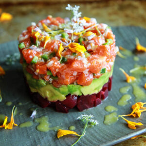 Salmon Tartare with Avocado